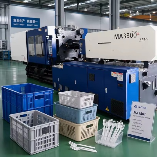 MA380T Energy Saving Servo Injection Molding Machine for Large Plastic Parts OEM Factory Wholesale Manufacturing
