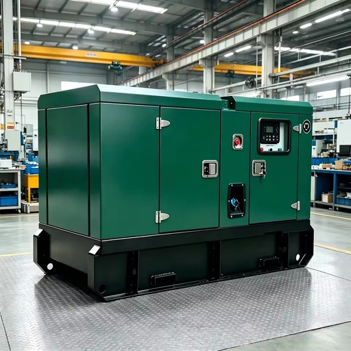 Low Noise Enclosed Silent Diesel Generator Water Cooled 20kva to 200kva Industrial Generating Unit for Construction Site