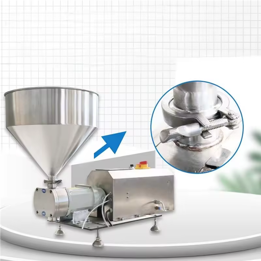Factory Semi Automatic 40L Gear Magnetic Pump Machine Honey Paste Tomato Paste Cream Liquid Filling Machines for Chocolate Oil
