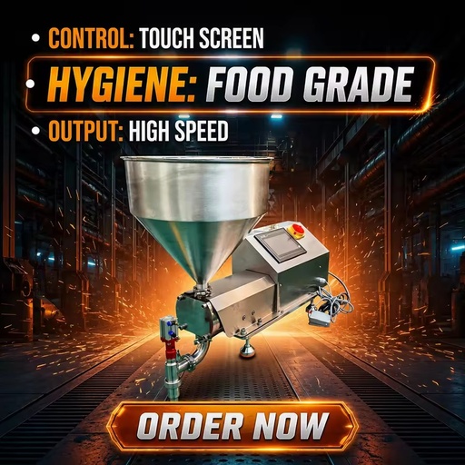 Servo Rotor Pump Semi-Automatic Quantitative Filling Machine for Beverage Honey Oil Food Powder with High Productivity