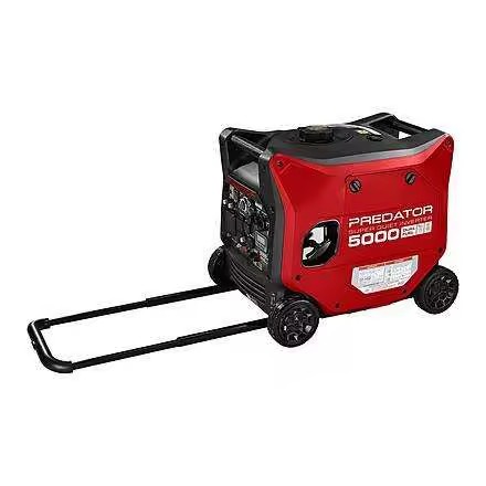 NEW ORIGINAL 5000 Watt Natural Gas QUIET 3600 RPM 120/240V 50/60Hz Air Cooled Generator Remote Start CO SECURE Technology IP65