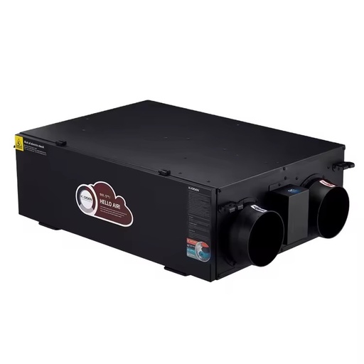 Counter Flow Energy Saving Recuperator Erv/hrv Supply and Exhaust Ventilation System Air to Air