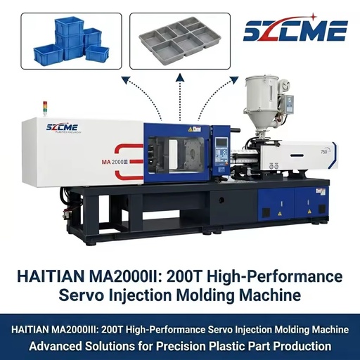 Haitian MA200Ton Energy Saving Servo Injection Molding Machine Direct Manufacturer Quality PLC Motor Gearbox Bearing Core