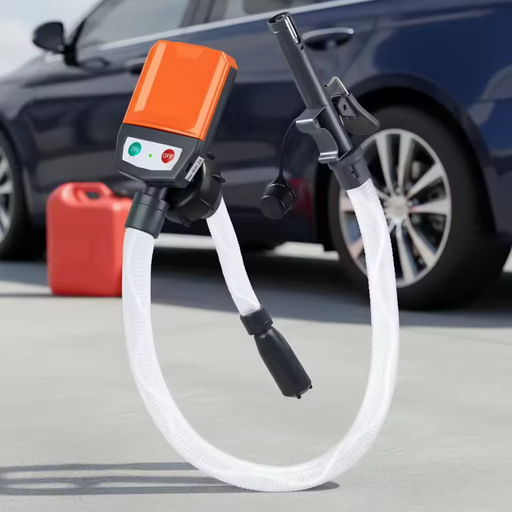 PEILI 4AA Battery Centrifugal Pump Standing Type Dispenser for Plastic Oil Drum & Fuel Drum Mini Fuel Transfer Pump Jerrycan