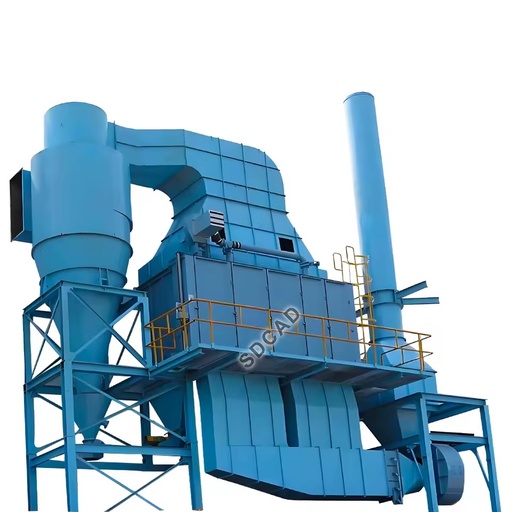 Cyclone Dust Collector Energy Saving Operation to Reduce Filter Maintenance Costs Construction Machinery Parts