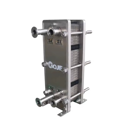 SS304 Material High Efficiency Energy Saving Long Service Life Plate Heat Exchanger