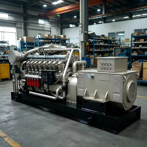 50kw 100kw 200kw 300kw 500kw 1MW Biogas/Natural Gas/Biomass Gas/Syngas Gas Engine Generator with Remote Start & Auto Start Price