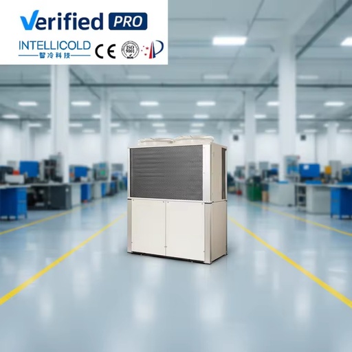 Natural Gas Air Source Heat Pump Cooling Heating Equipment Indoor FCU Matching Energy Saving Alternative Modular Chiller 45kw