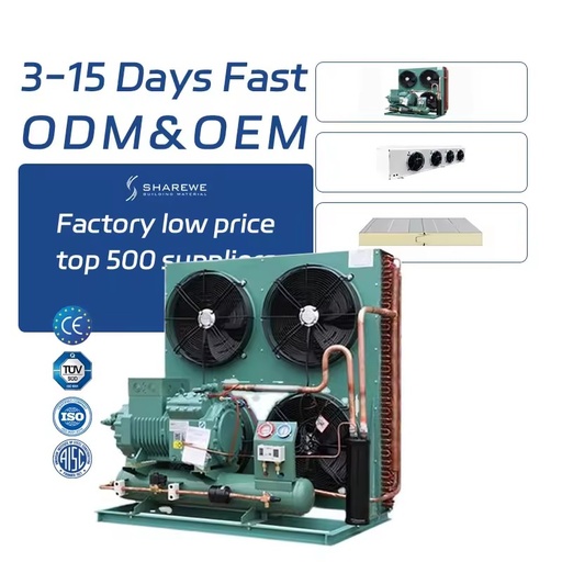 Small Portable Energy-Saving Refrigeration Unit for Food Warehouses Key Component being Motor