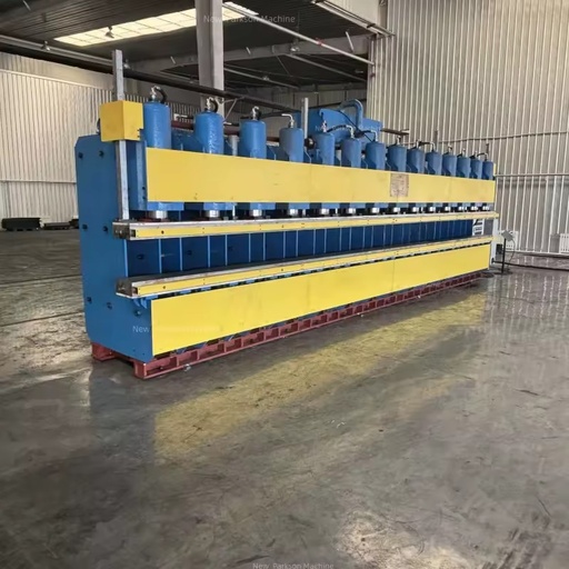Heavy Duty Hydraulic Jaw Opening Vulcanizing Press with PLC Control Energy Saving Servo System for Rubber Molding Gasket Strip