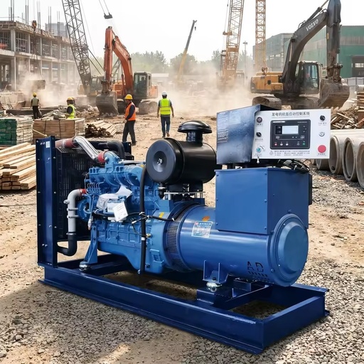 50kW 150kW Diesel Genset 380V Auto Start Oil Gas Factory Construction Backup Electric Generator