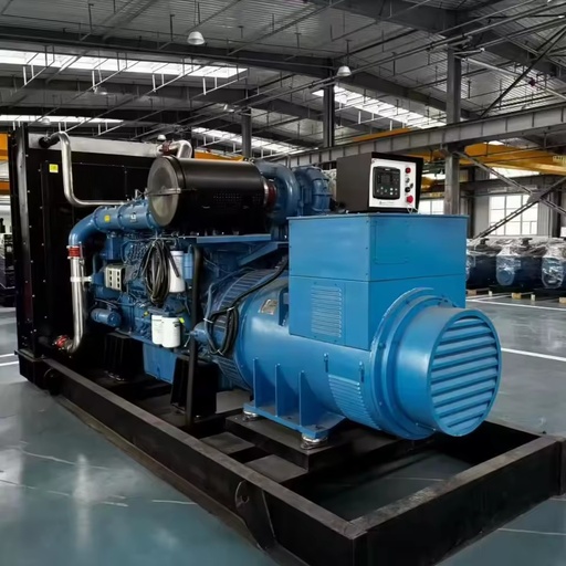 Diesel Generator Set with Water Cooling Auto Start High Efficiency Portable & Silent Types for Construction Site Power Supply