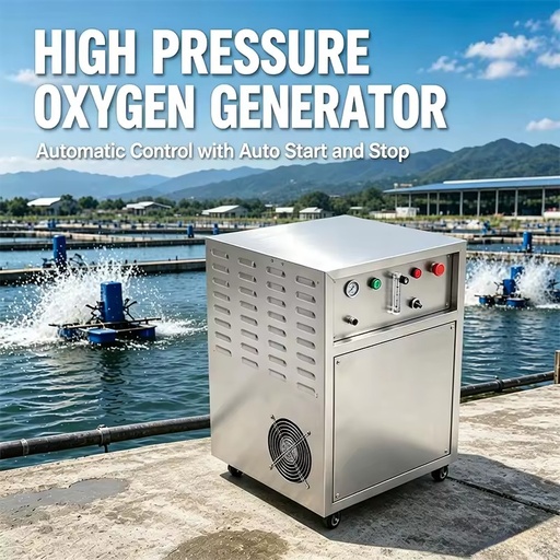 PSA Oxygen Generating System 10L High Pressure Oxygen Machine for Aquaculture Fish Farm Water Quality Management