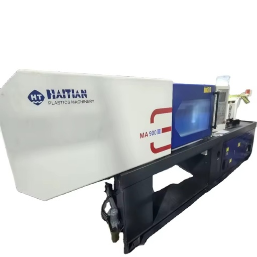 Haitian MA900 90T Used Hybrid Injection Molding Machine with PLC & Motor | USB Housing Molding | Energy Saving 30-60%
