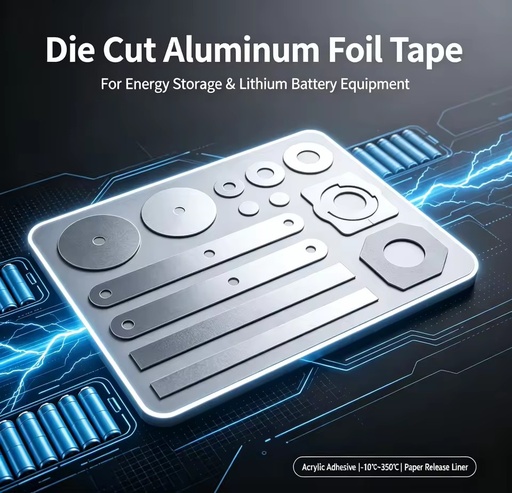 Aluminum Foil Die-Cutting Tape High Temperature Resistant New Energy Lithium Battery Track