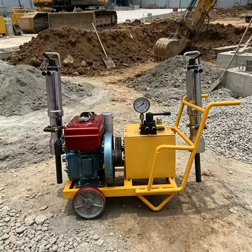 Industrial Grade Hydraulic Rock Splitter Heavy Duty Long Service Life Low Maintenance