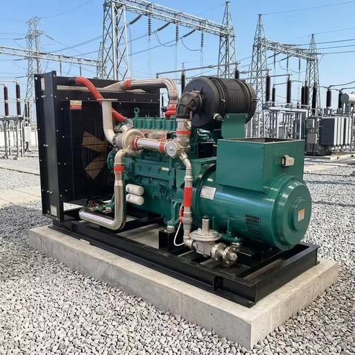 200kW Open Frame Gas Genset High Efficiency Industrial Backup Power Generator Set