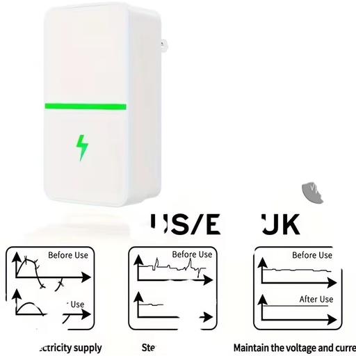 Household Power Saver Energy Electricity Provided 90V-250V 30KW US/EU/ Electricity Saving Box Socket Power Factor Saver Device