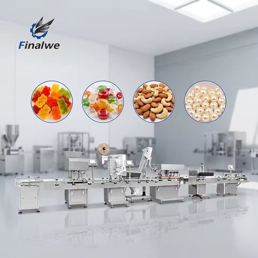 Energy Saving Low Noise Multi Lane Adjustable Specification Small Batch Hard Finished Candy Counting Production Line