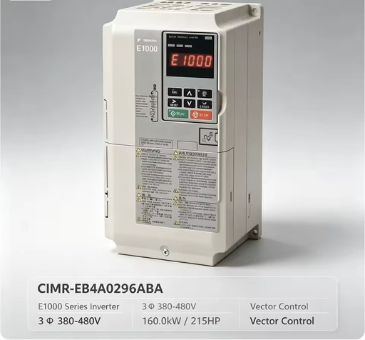 CIMR-EB4A0296ABA 160KW E1000 AC Drive VFD Inverter 3 400V IP20 Industrial Automation Water Circulation Energy Saving System