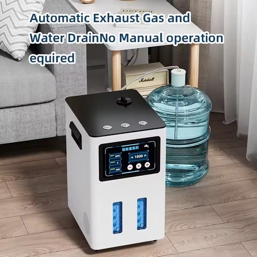 Portable Hydrogen Oxygen Generator H2 Oxygen Inhalation Machine with PEM Technology for Home Wellness Health Care