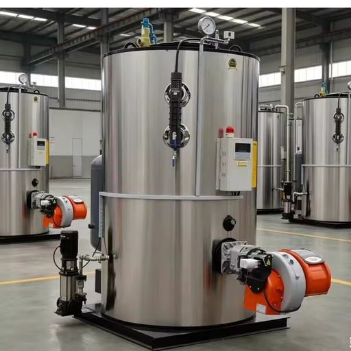 250kg/h Diesel Fired Steam Generator 175kw Vertical Once-Through Steam Boiler for Textile Dyeing and Printing Process