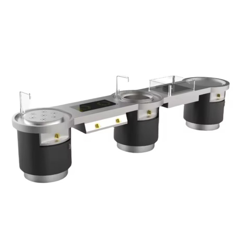 Commercial Kitchen Equipment Set in Stainless Steel Energy Saving Noise Reduction for Catering Hotel Restaurants 1 Year Warranty