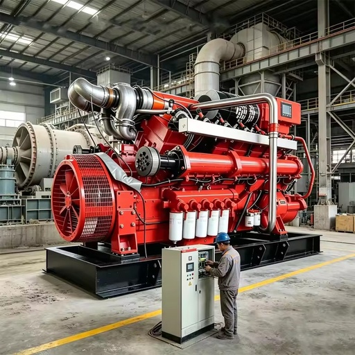CostEffective Heavy Duty Gas Generator Set High Output Standby Power Genset for Hospital and Power Failure Backup Application