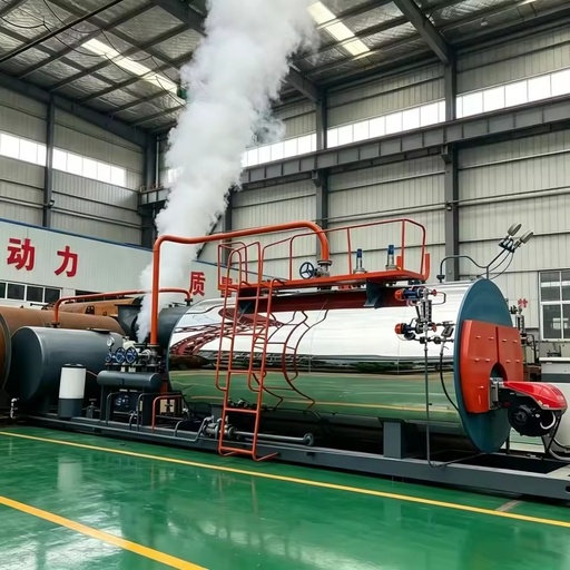 4t/h Natural Gas Steam Boiler 2.8MW WNS Series Automatic Steam Generator for Beverage Production and Juice Bottling Line