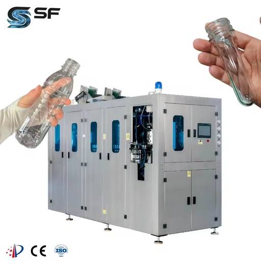 Energy-efficient High-performance Automatic 2-cavity 304 Stainless Steel PET Bottle Making Machine Motor Bearing 6000 B/H 10kw