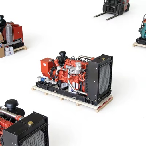 30kw Methanol Natural Gas Biogas Oilfield Wellhead Gas Generator Set Water Cooled 80% Efficiency 380V Open Frame Type 1500 RPM