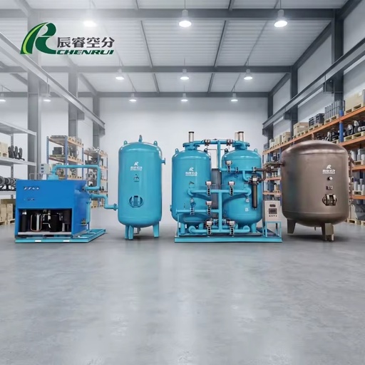 High Purity 99.5% Oxygen Generator From PSA Oxygen Plant Gas Generation Equipment
