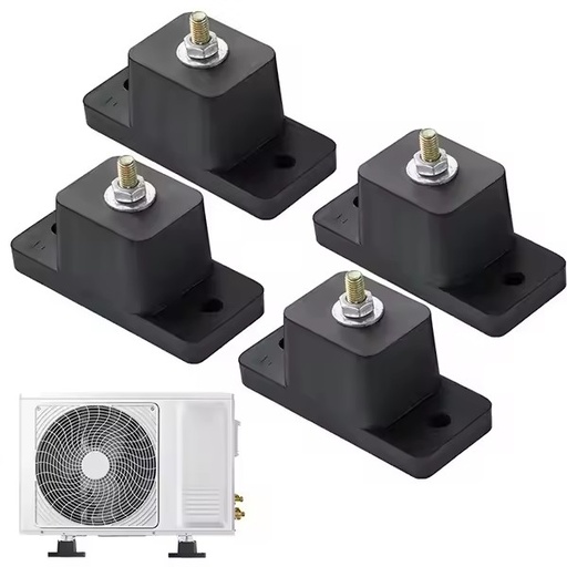 Factory Direct Vibration Isolator Mounts Rubber Noise Reduction Rubber Vibration Isolator Ac Conditioner Outdoor Damping Block