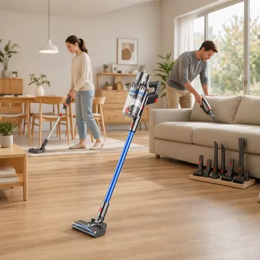 Energy Saving Wireless Vacuum Equipment Powerful Suction for Daily Residential Cleans