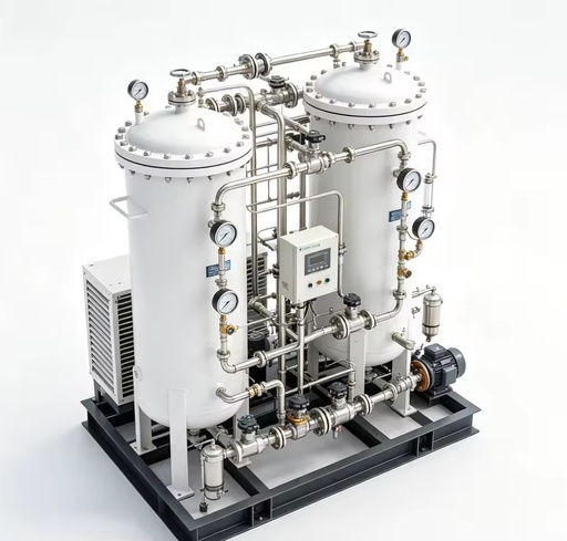 Industrial PSA Oxygen Generator 93%±3% for Metal Cutting, Gold Mining Leaching and Ozone Water Treatment