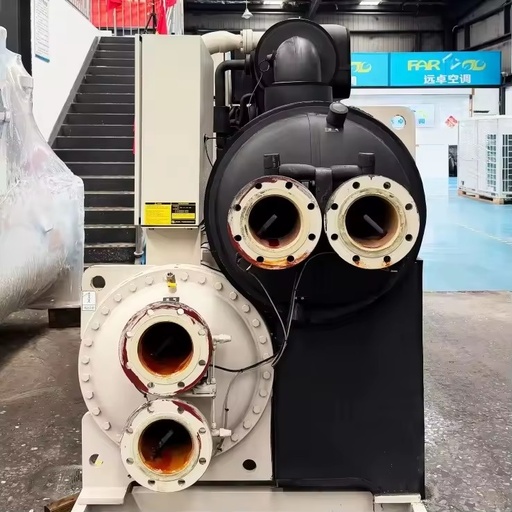 Second Hand Energy Saving Maglev Centrifugal Chiller 703KW R134a Variable Frequency Commercial HVAC System Unit