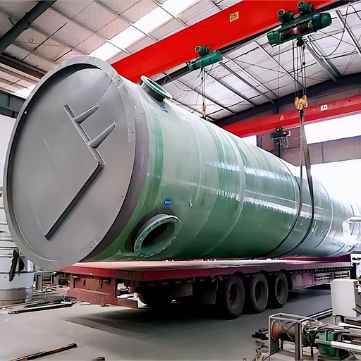 GRP/FRP Factory-Built Intelligent Integrated Prefabricated Pumping Station