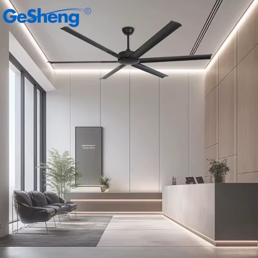 72 100 Inch High-Air Volume Large Industrial Ceiling Fan Powerful DC Motor Remote Control