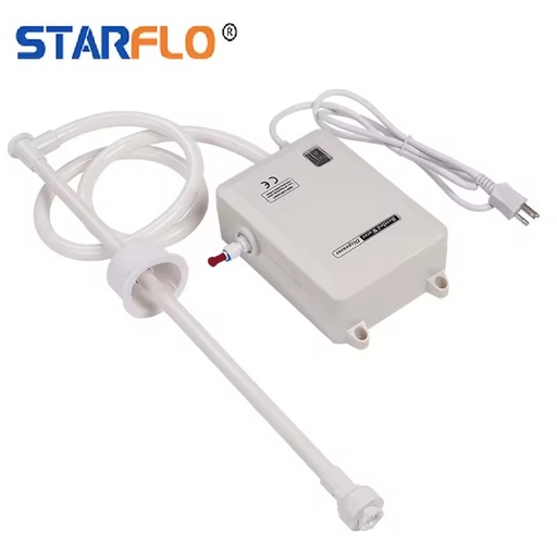 Portable Desktop Water Dispenser Pump 5 Gallon Electric Jug Dispensing System 220V 3.8LPM Plastic Housing Hot & Cold