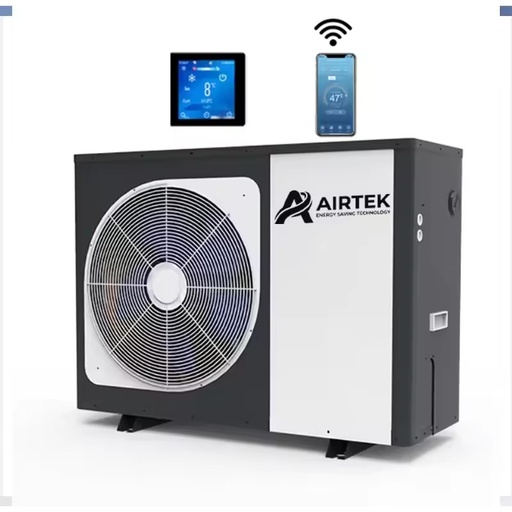 Chinese New Energy 8 12 15 KW R290 DC Inverter Monobloc Air to Water Swimming Pool Heat Pump for for Houses
