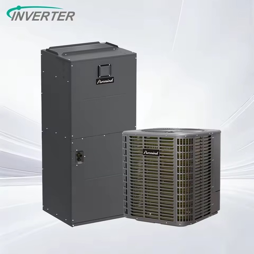 Low Noise 48000BTU 4 Ton Heat Pump Ducted Split System Air Handler with R32/R454B Refrigerant for Hotel Villa Project