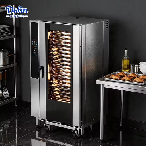 High Quality Energy Saving Convection Oven Combi Oven Electric Commercial Grade With Self Wash Boiler Based for Chef