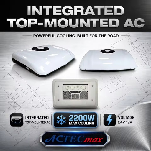 2200W Auxiliary 12V 24V Parking Air Conditioner for Highway Tractor Units Engine Off Climate Control Energy Saving Operation