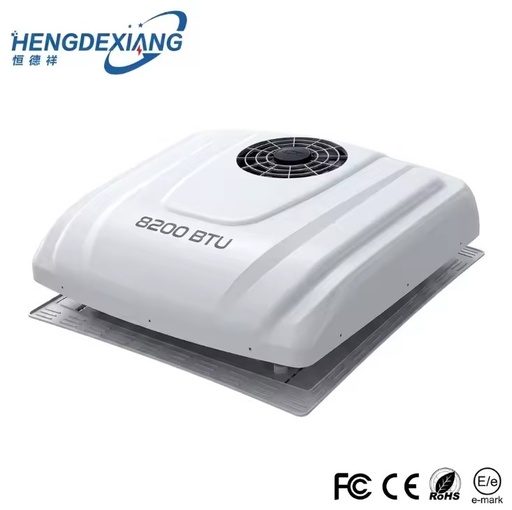 DC Rooftop Air Conditioner 9700BTU 12V 24V Energy Saving Heavy Duty Cooling for Trucks Caravans Engineering Vehicles