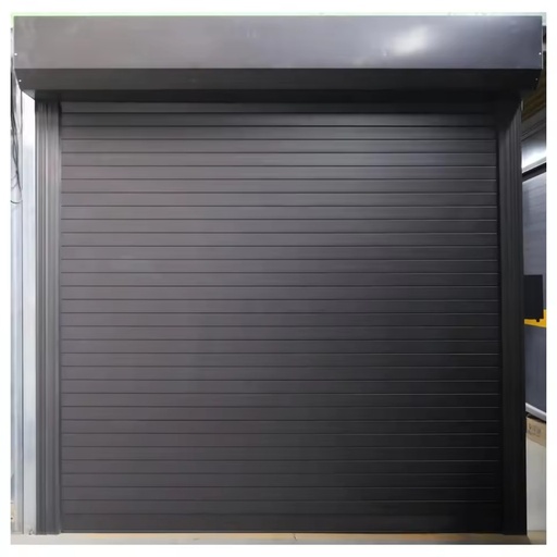 Automatic Iron Garage Doors Electric Remote Control Insulated Sectional Villa Design Warehouse Entry Energy Saving