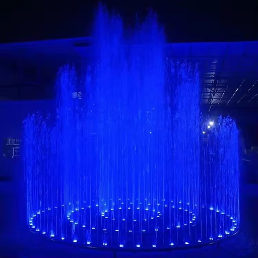 Energy Saving Portable Landscape Decoration Device Suitable for Courtyard Park Small Plaza Music Fountain