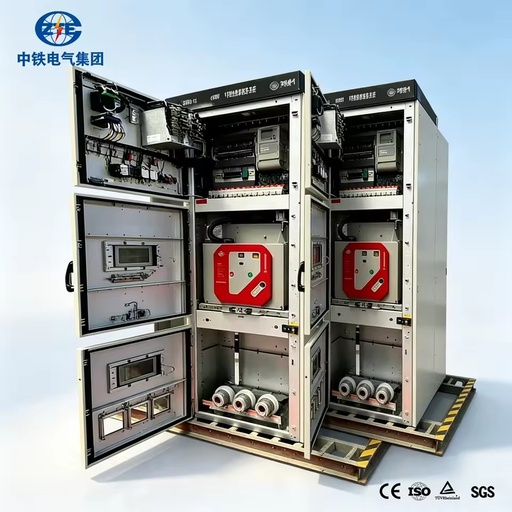 KYN28A 12kV MV HV Electrical Equipment 11kV 15kV 33kV Metal Enclosed Air Insulated Cabinet for Substation Power Supply