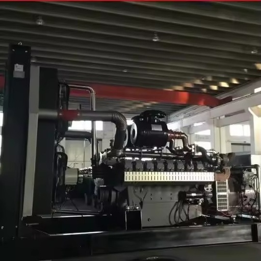 Silent Biogas Syngas Natural Gas Biomass Gas Generator Set Auto/Remote Start Water Cooled 400-950Kw 95% Efficiency IP55