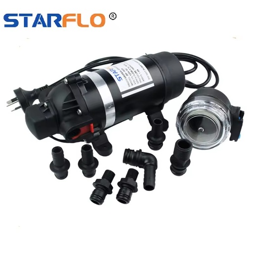 DP-160S 5.5 LPM 160 PSI Low Flow Micro Electric Water Pump High Pressure for Car Wash