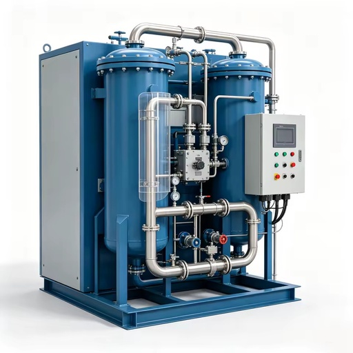 99.99% PLC Touch Screen Control PSA Nitrogen Generator for Automated Factory Industrial Gas PSA Nitrogen Generator